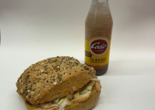 Sandwich + drikkevare